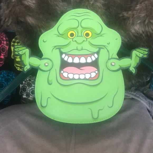 Loungefly Handbags - Slimer backpack